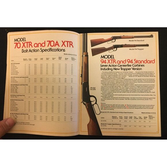 Winchester Western 1980 Sporting Arms &amp; Ammunition Catalog - 39 Pges - 5 1/2 - Picture 3 of 5